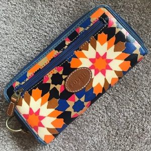 Fossil Wallet - Mosaic